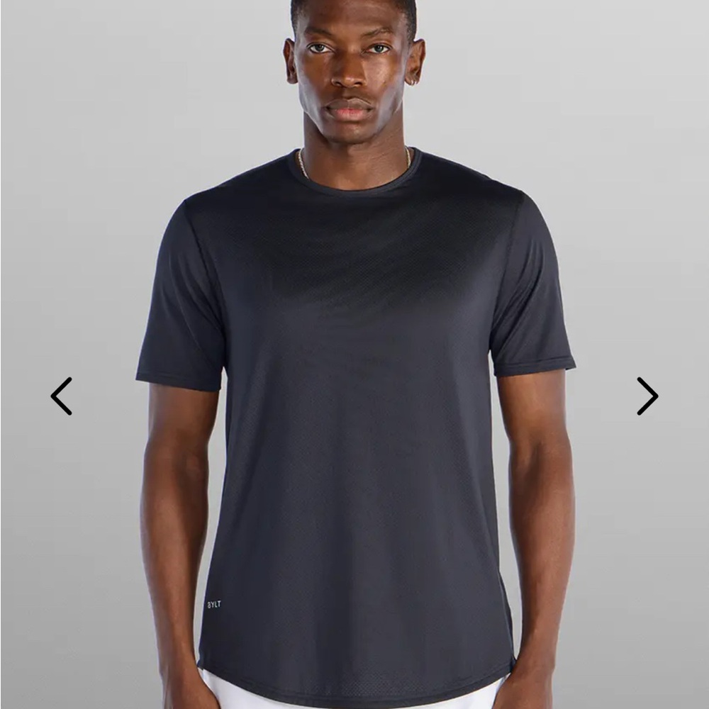 BYLT Men's Black Performance T-Shirt